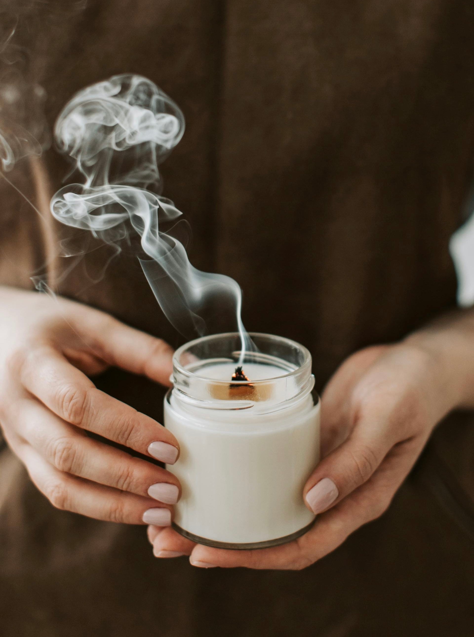 Candele artigianali in cera di soia