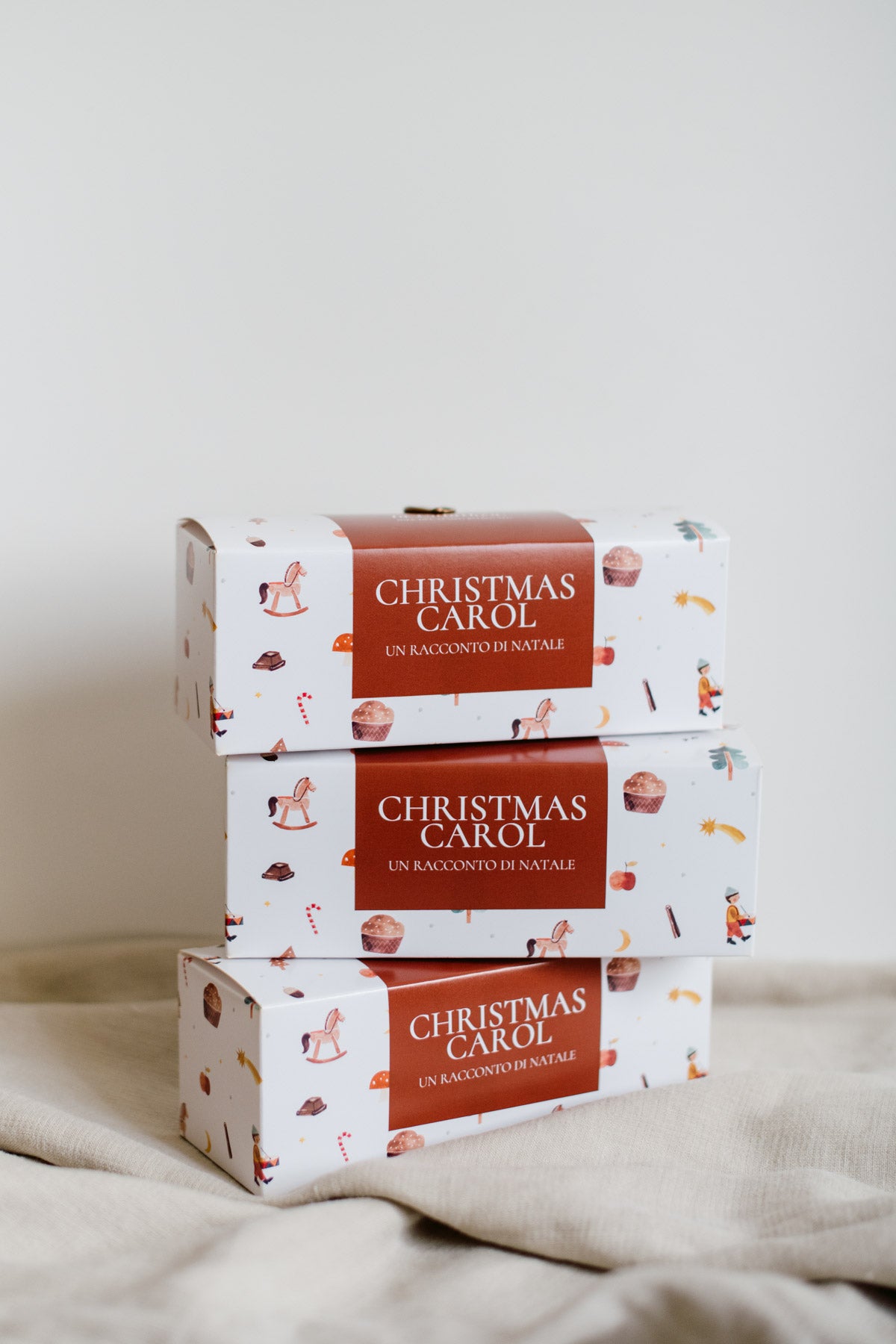 Cofanetto candele profumate Christmas Carol - La Calathea