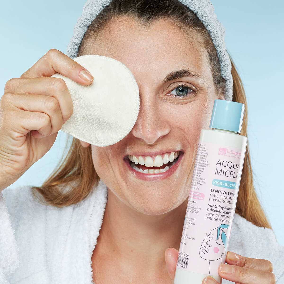 Acqua micellare viso/occhi/labbra - La Saponaria