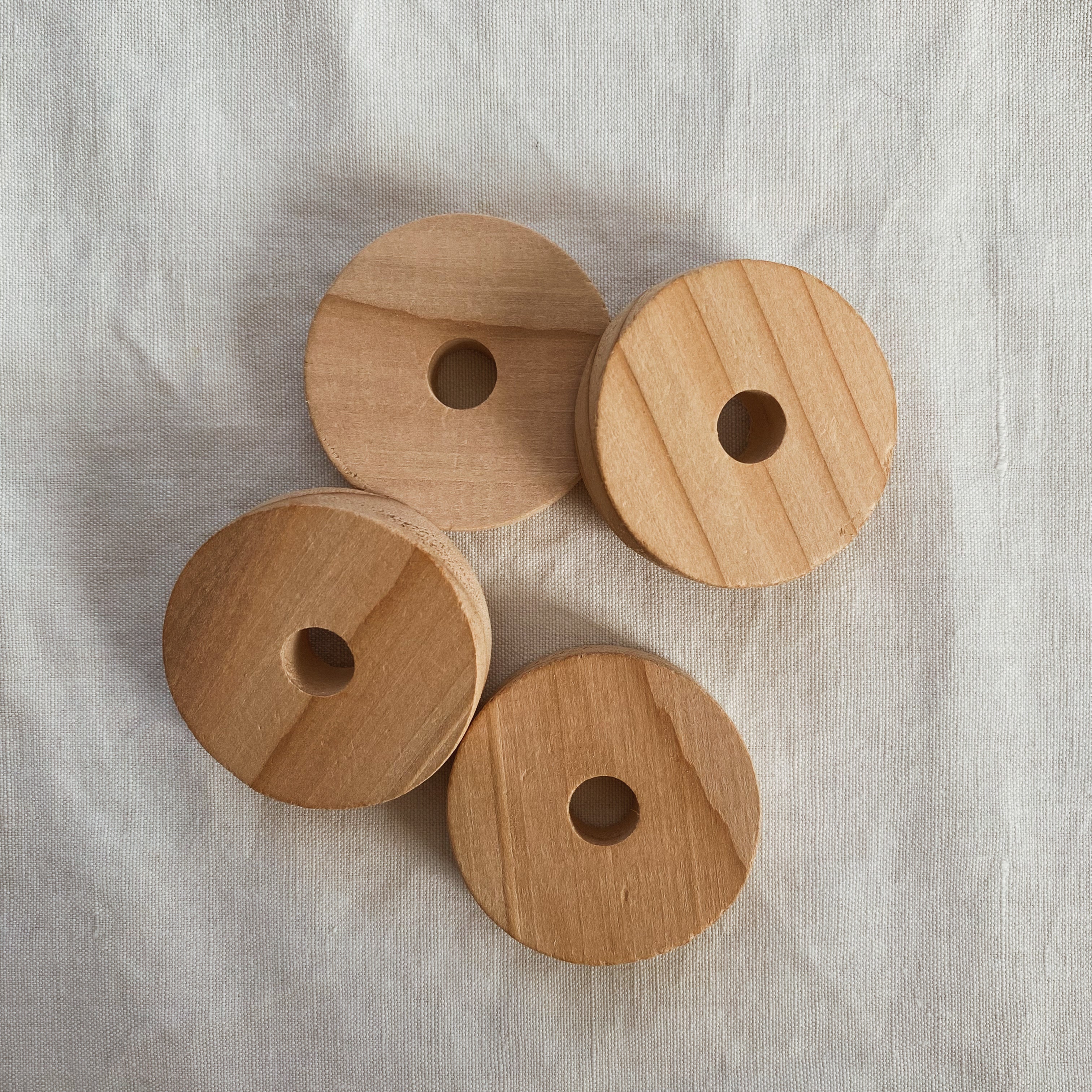 Anelli antitarme in legno di cedro (6pz)