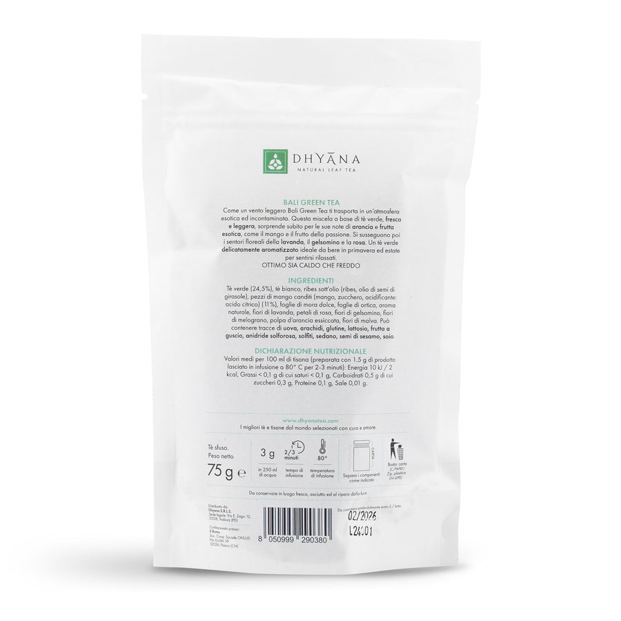 Bali Green Tea - Dhyana