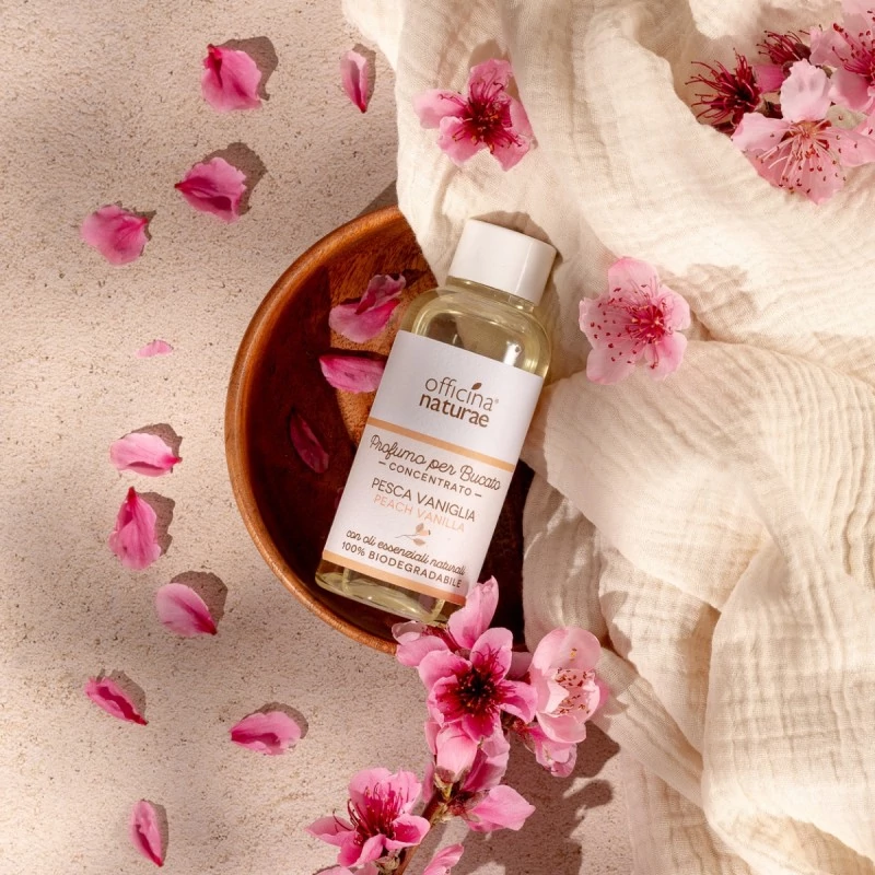 Profumo per bucato Pesca Vaniglia - Officina Naturae