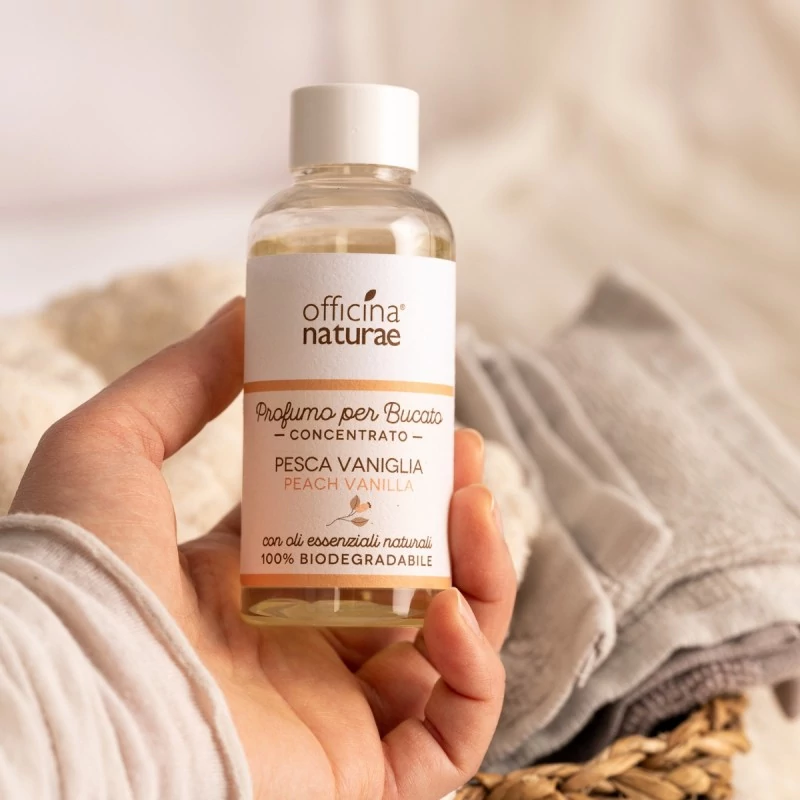 Profumo per bucato Pesca Vaniglia - Officina Naturae