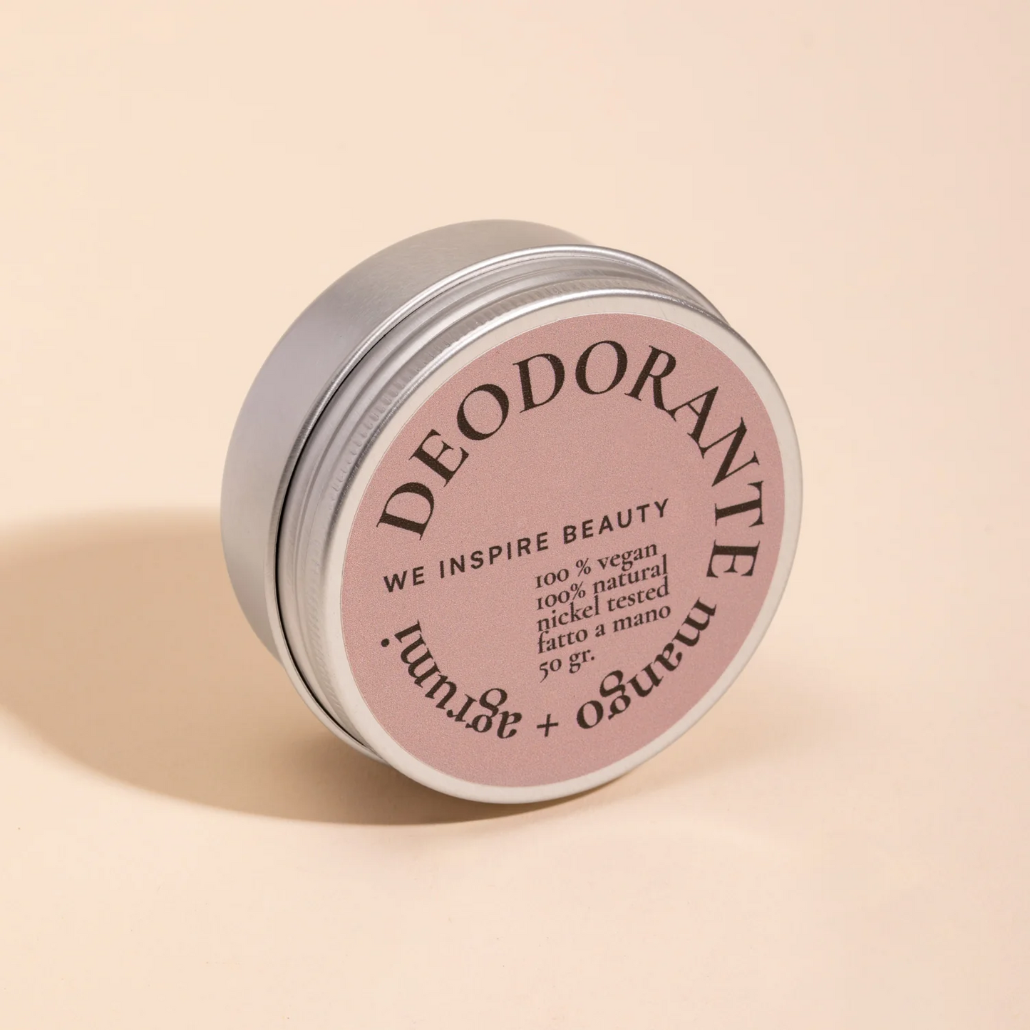 Deodorante naturale Mango e Agrumi (senza bicarbonato) - We Inspire Beauty