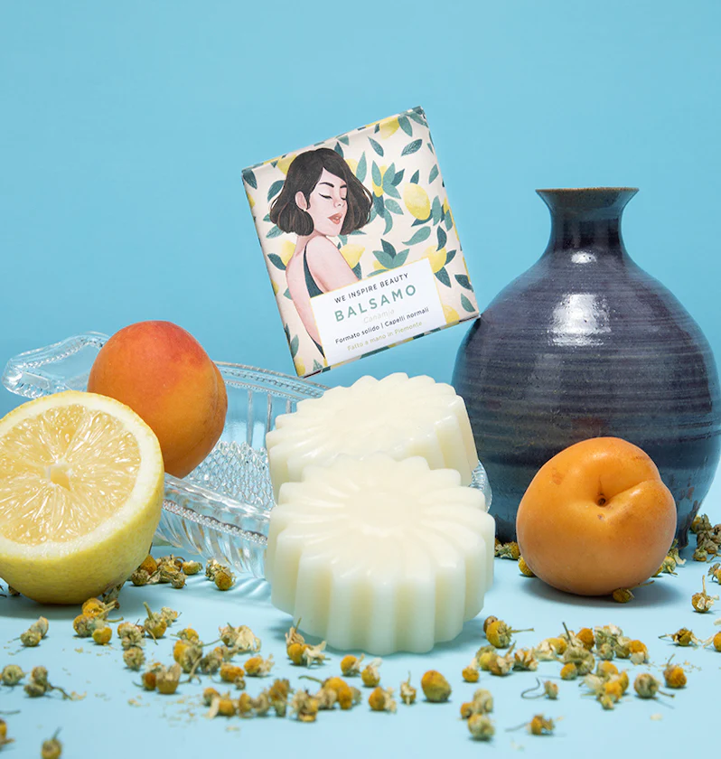 balsamo solido we inspire beauty per tutti i capelli piccoli passi green shop online