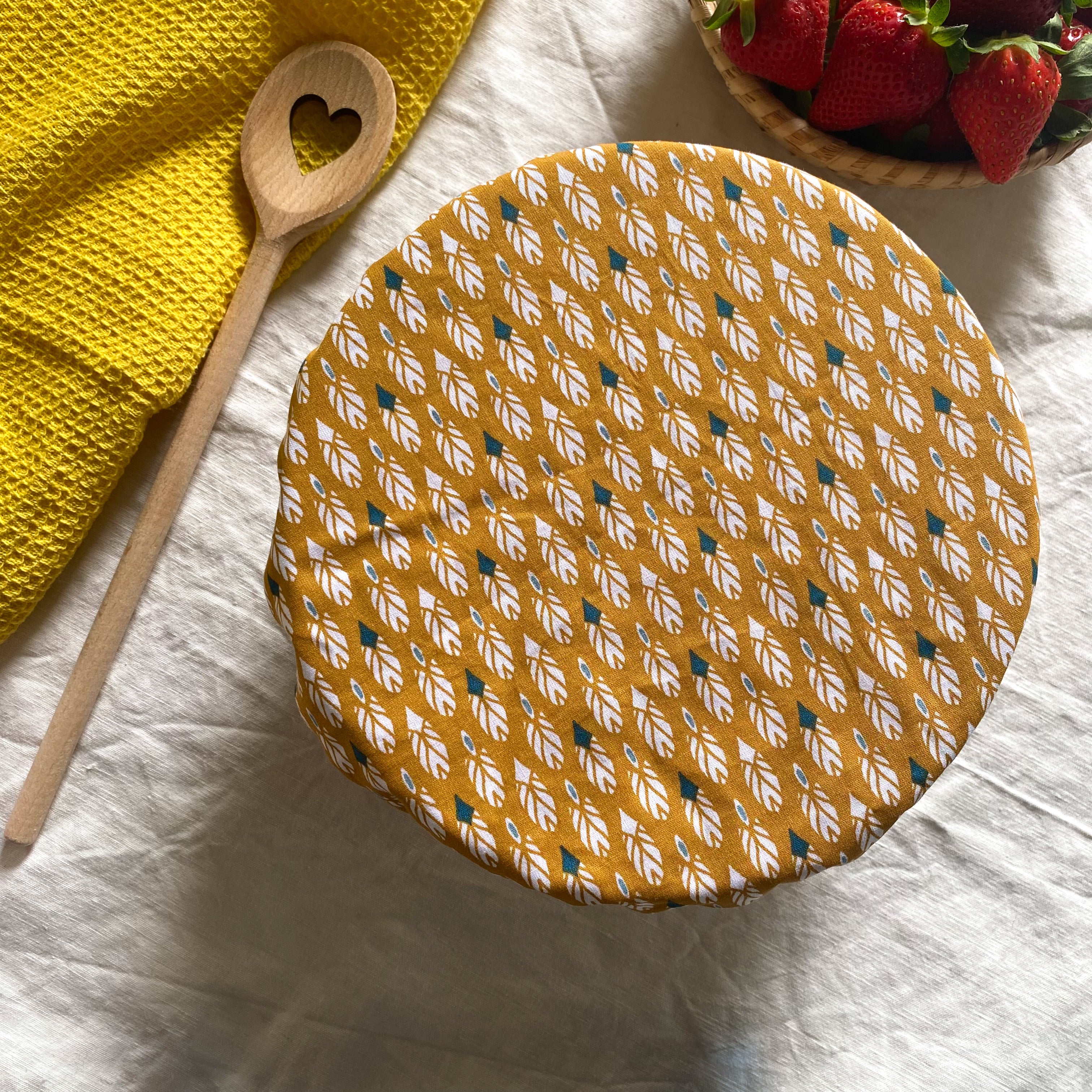 copri ciotola in fantasia fatta a mano