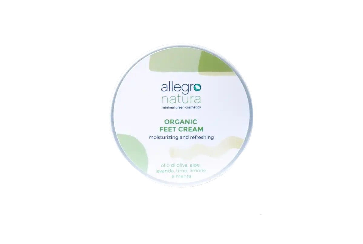 crema rinfrescante piedi allegro natura piccoli passi green shop online