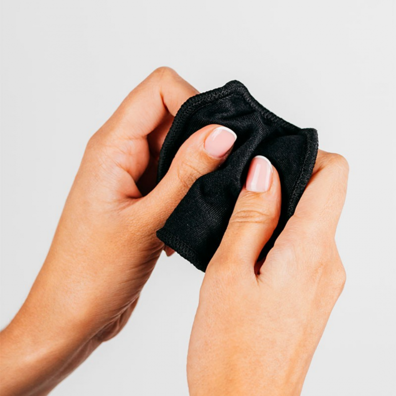 pad struccanti in bambù neri