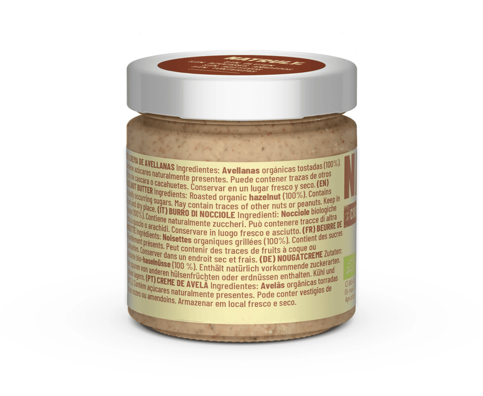 Crema di nocciole 100% - Natruly