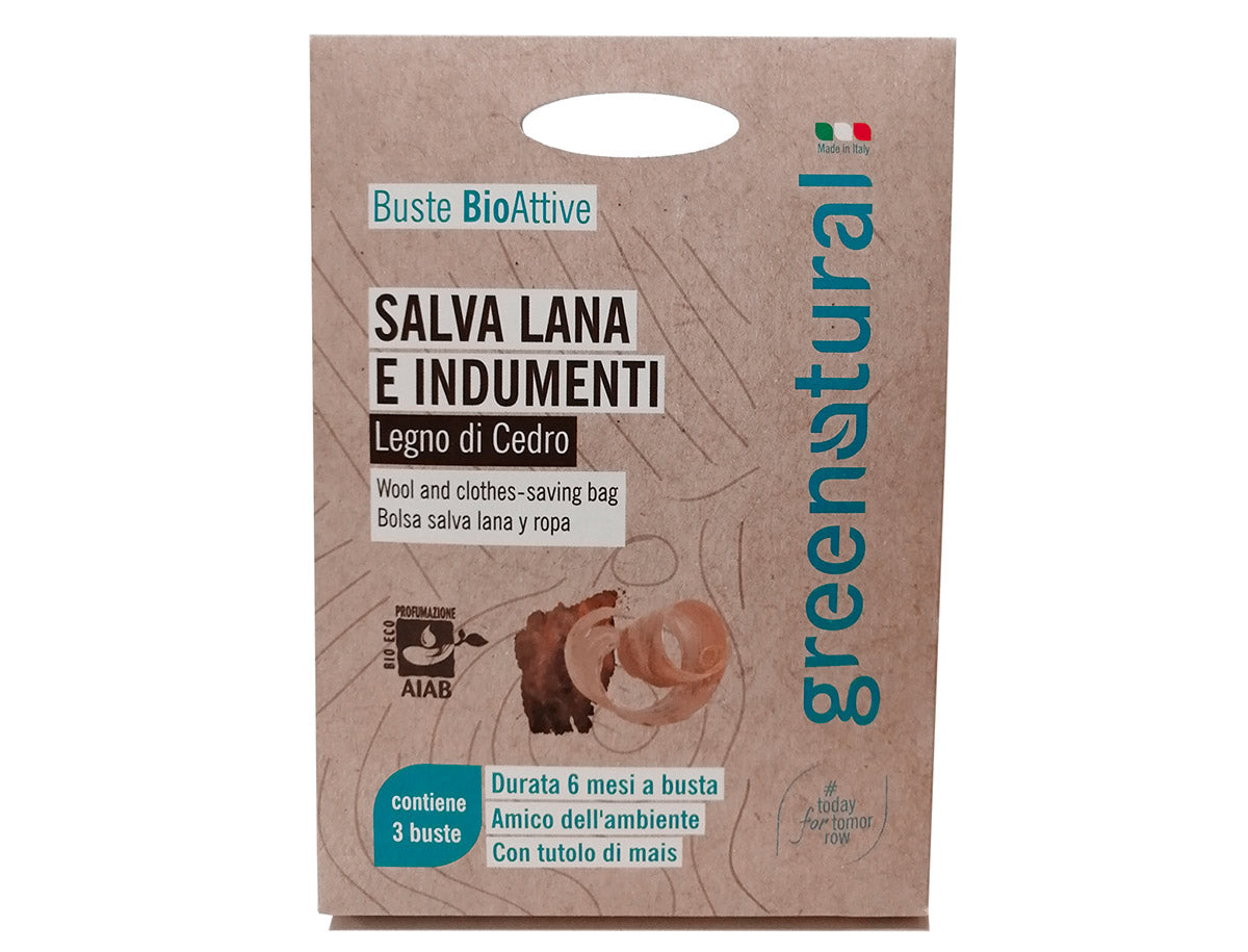 Buste BioAttive SALVA LANA E INDUMENTI - Greenatural