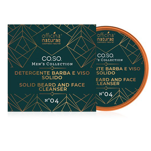 officina naturae Detergente solido barba e viso da uomo
