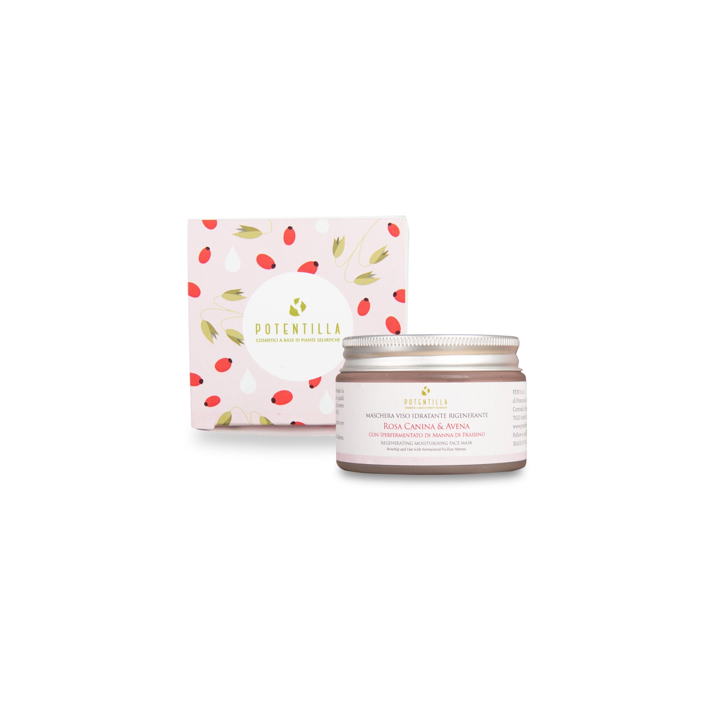Maschera viso idratante e rigenerante - Potentilla