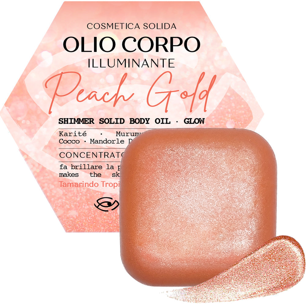 olio corpo solido illuminante piccoli passi green plastic free shop online
