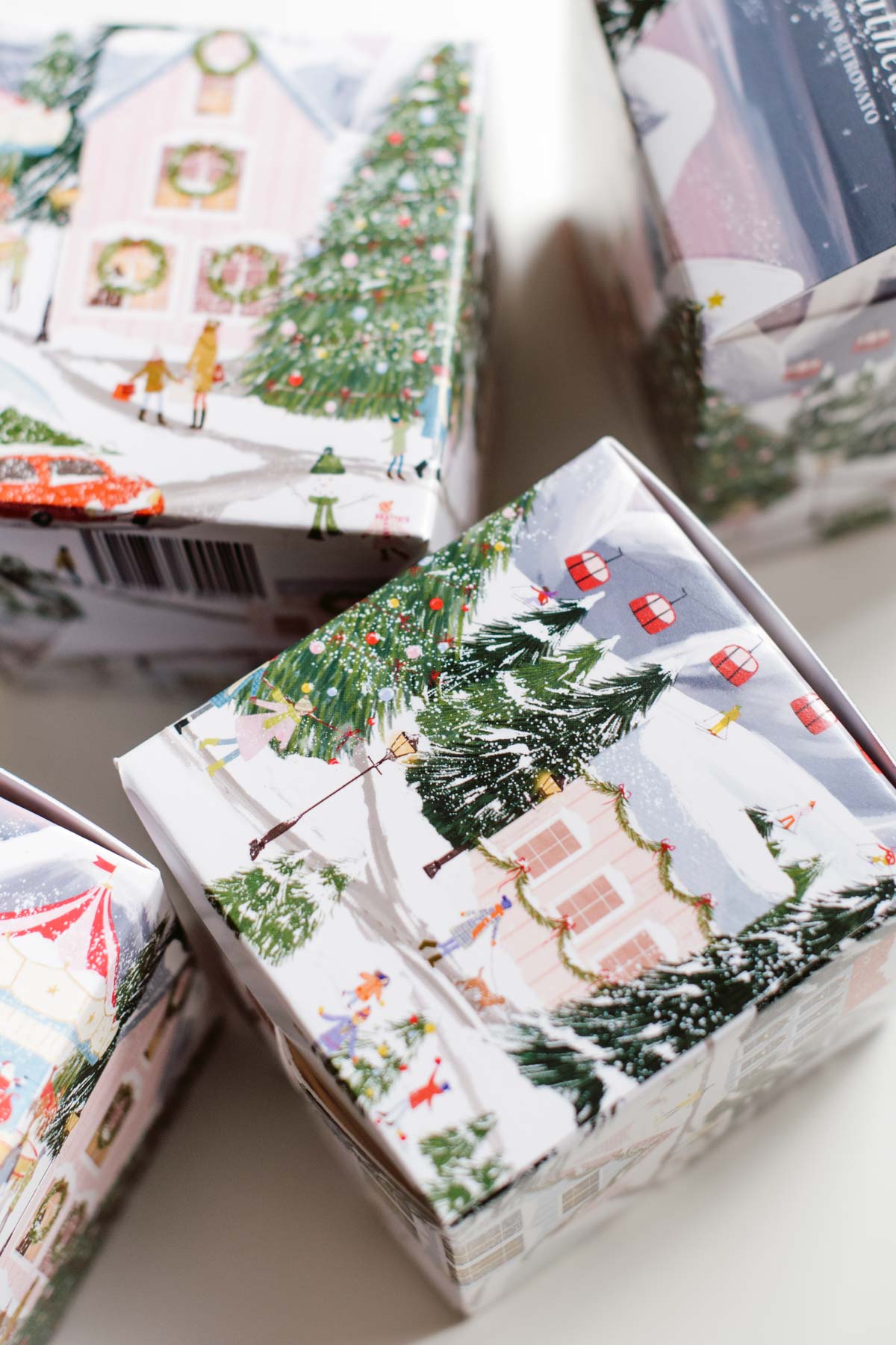 Candela in cera di soia Natale in Finlandia - La Calathea