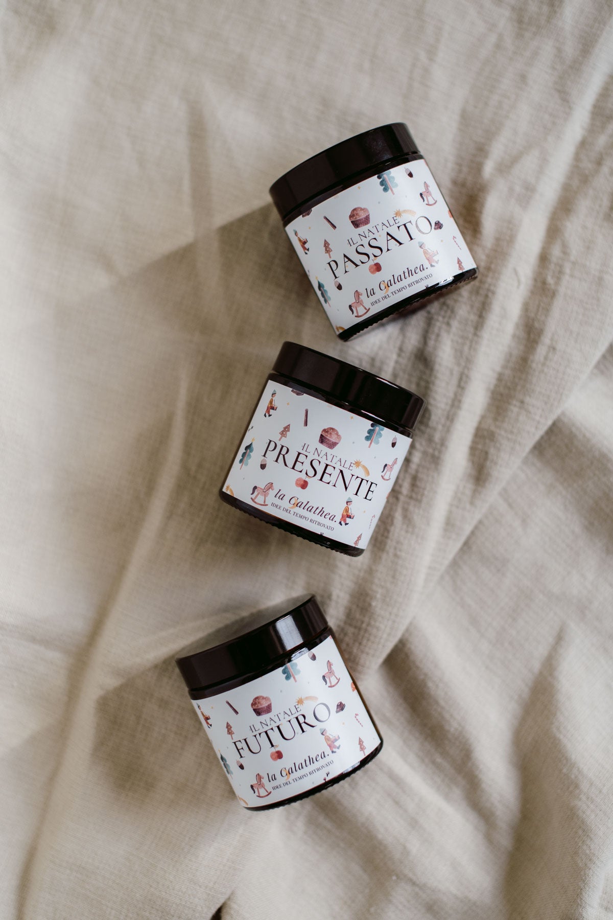 Cofanetto candele "Christmas Carol" - La Calathea