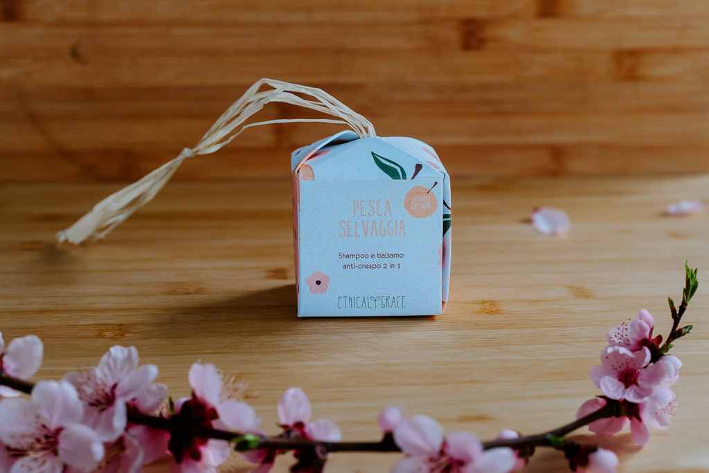 Shampoo solido 2 in 1 Pesca Selvaggia (anti-crespo) - Ethical Grace