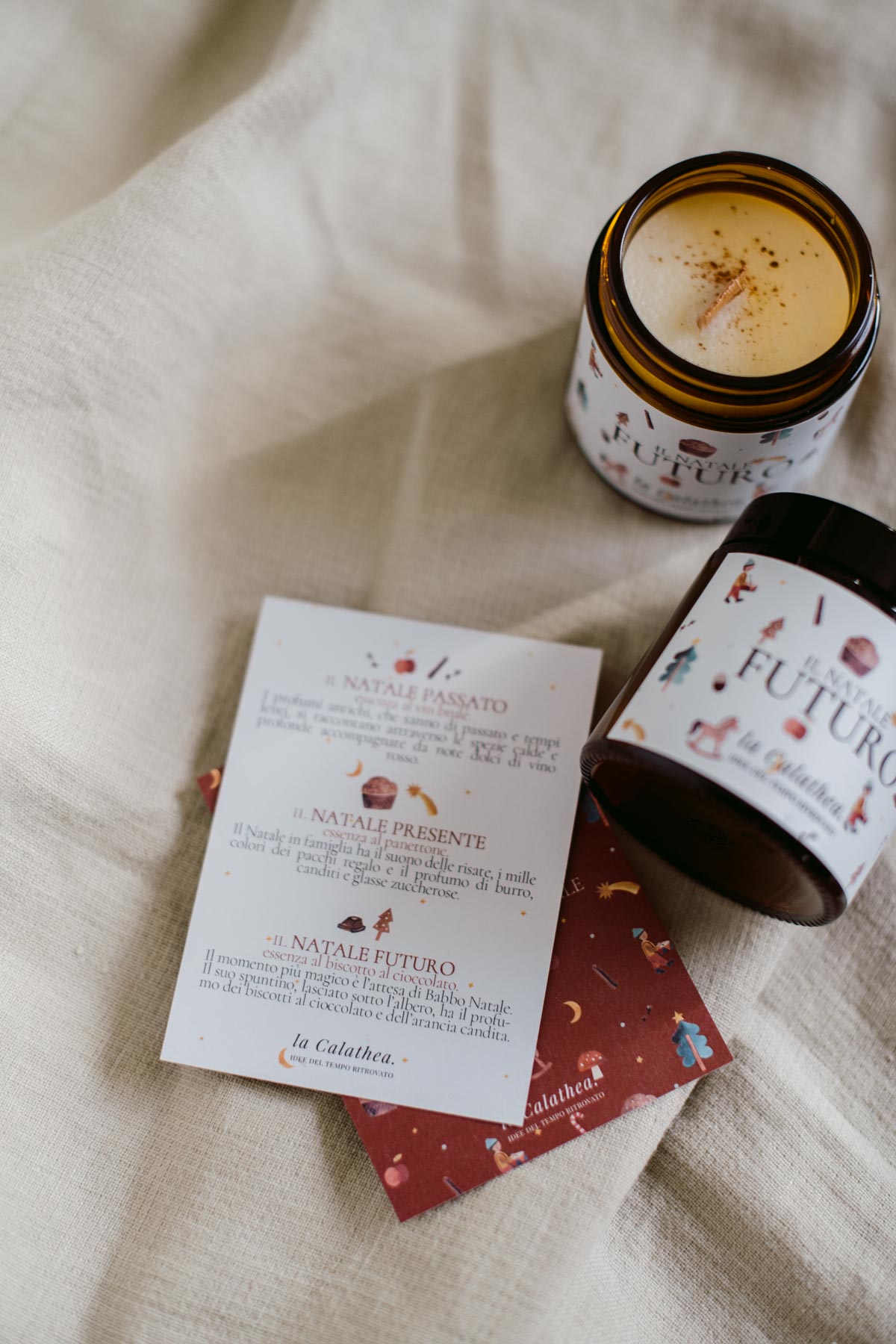 Cofanetto candele "Christmas Carol" - La Calathea