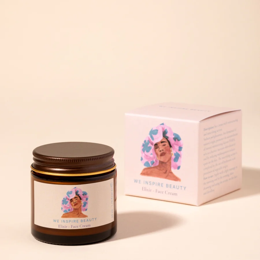 Crema viso idratante Elixir - We Inspire Beauty