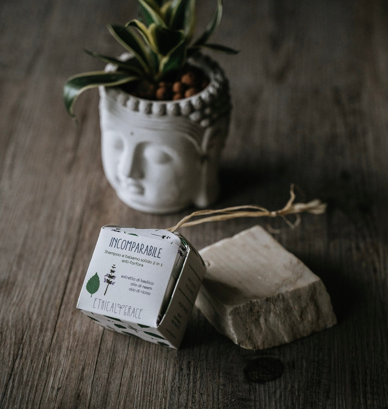 Shampoo solido 2in1 L'Incomparabile (antiforfora) - Ethical Grace