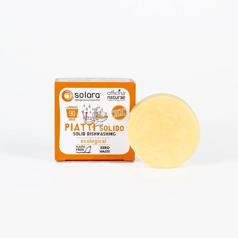 Sapone piatti solido Arancio Dolce - Officina Naturae
