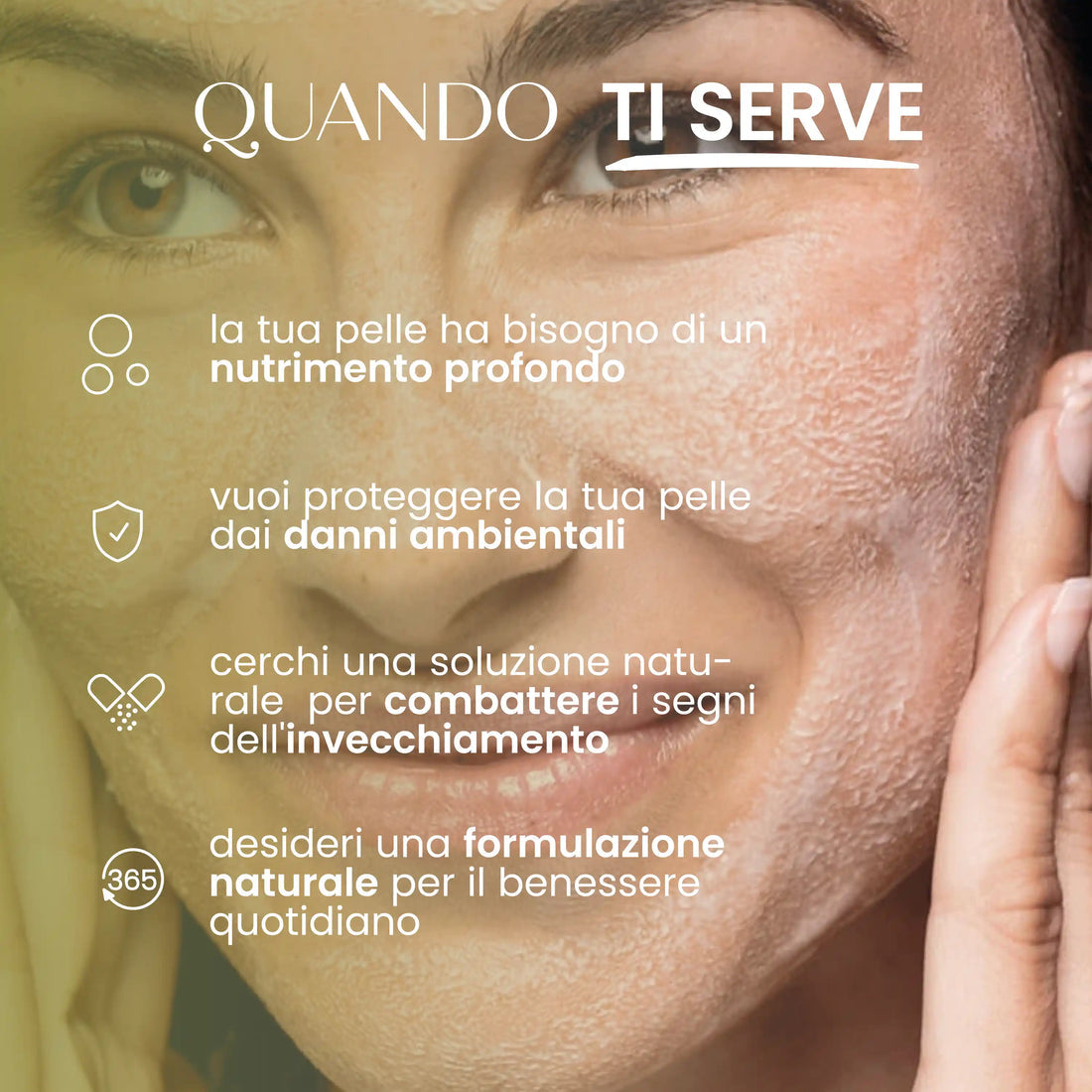 Detergente mousse viso rigenerante (pelli normali e miste) - Senso Naturale