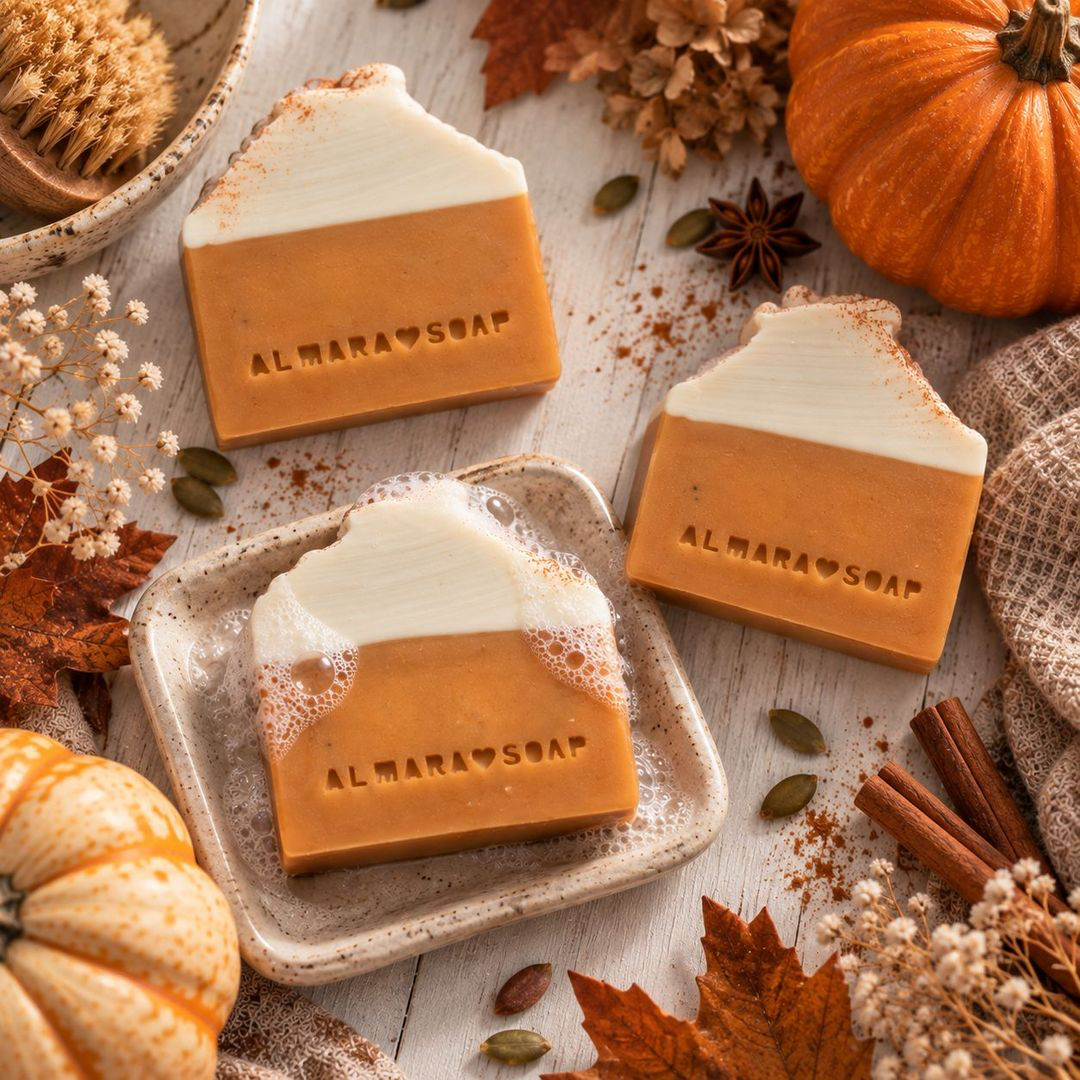 Sapone artigianale Pumpkin Spice Latte - Almara Soap