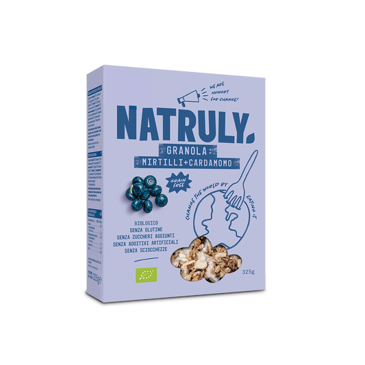Granola ai Mirtilli e Cardamomo - Natruly