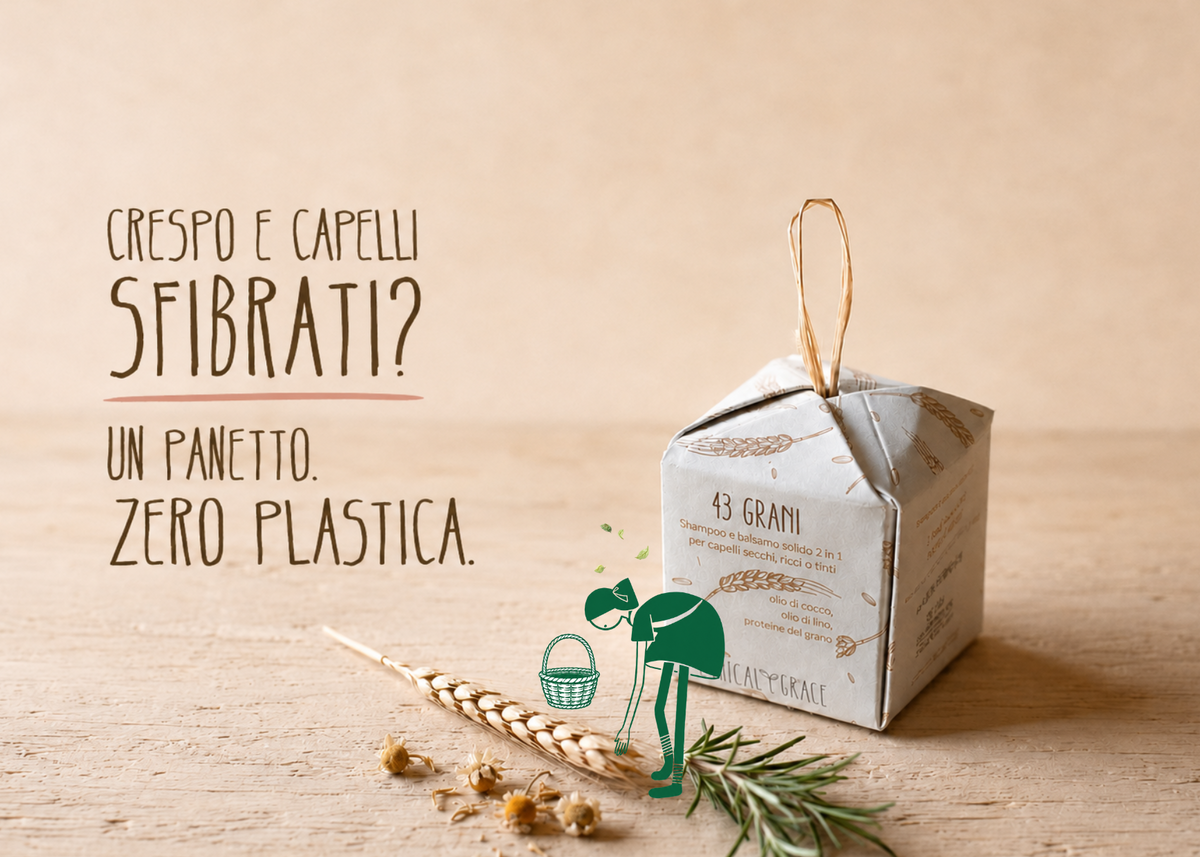Shampoo solido 2in1 Lo Scacciaguai (purificante, per capelli grassi) - Ethical Grace