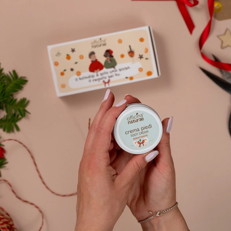 Box regalo Burro mani e Crema piedi - Officina Naturae