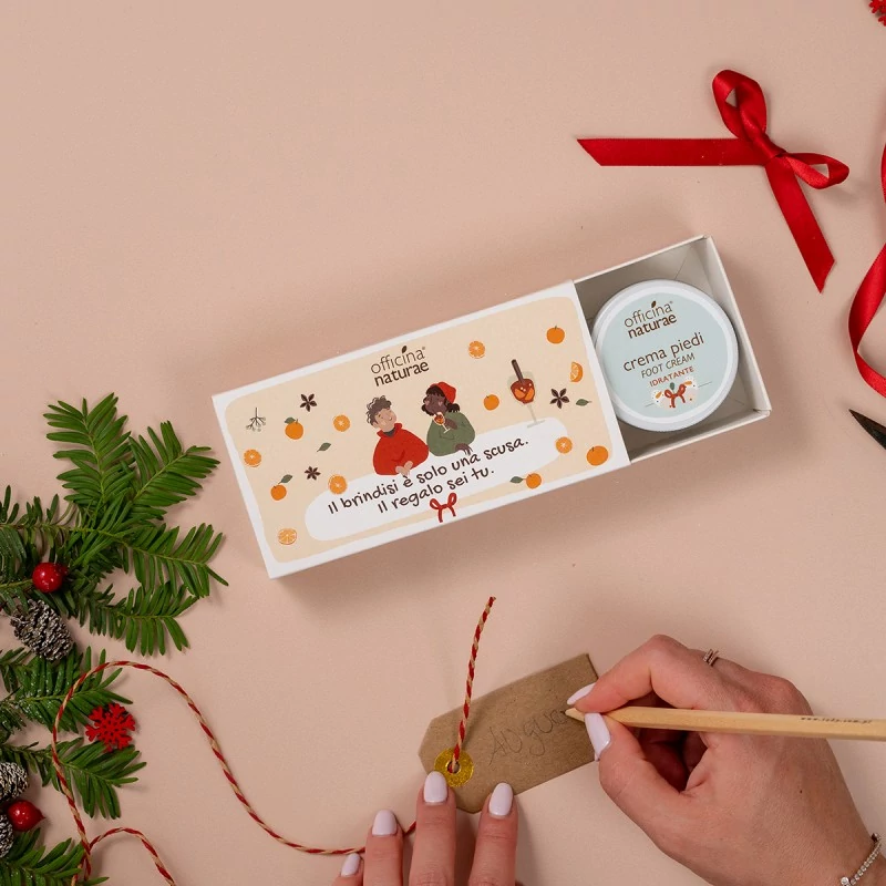 Box regalo Burro mani e Crema piedi - Officina Naturae