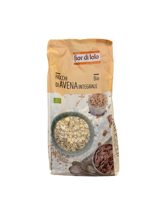 Fiocchi d'avena integrali bio 500gr - Fior di Loto