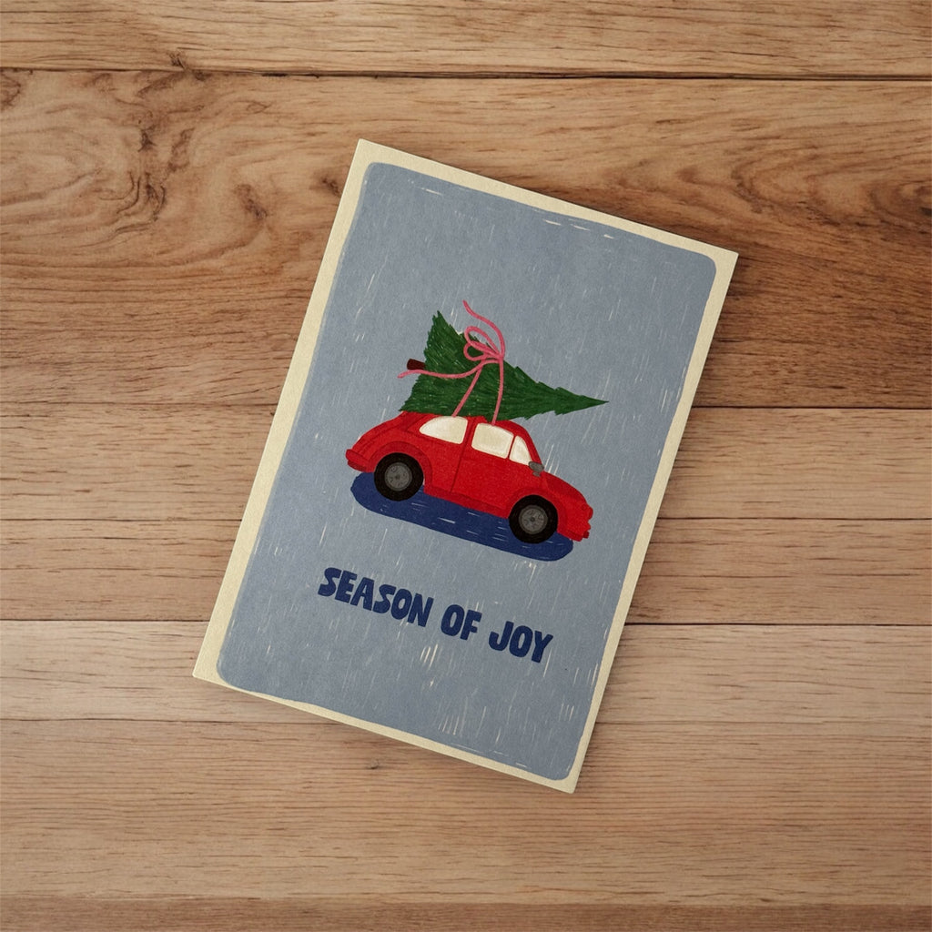 Biglietto auguri natalizio "Season of Joy"