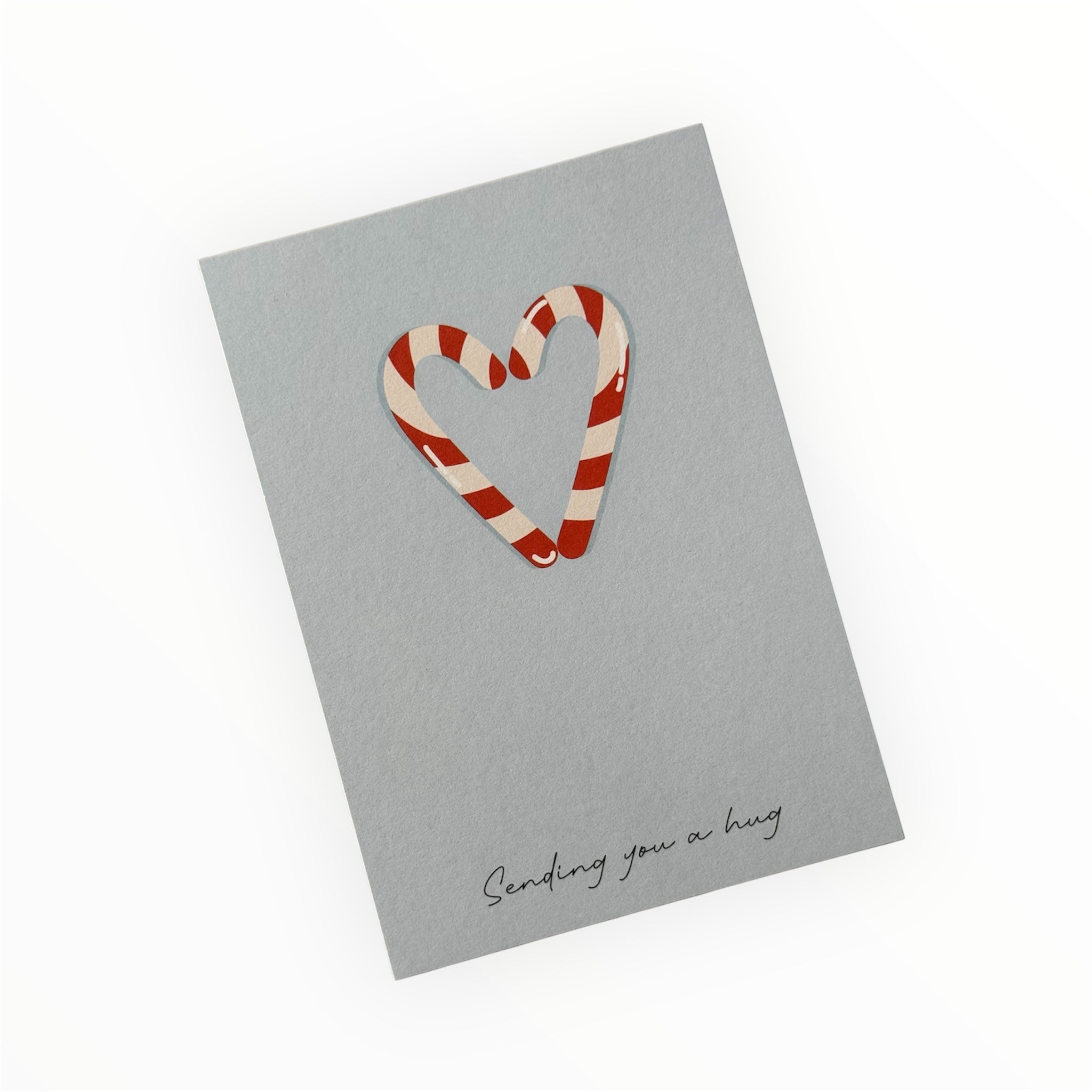 Biglietto auguri natalizio "Sending you a hug"