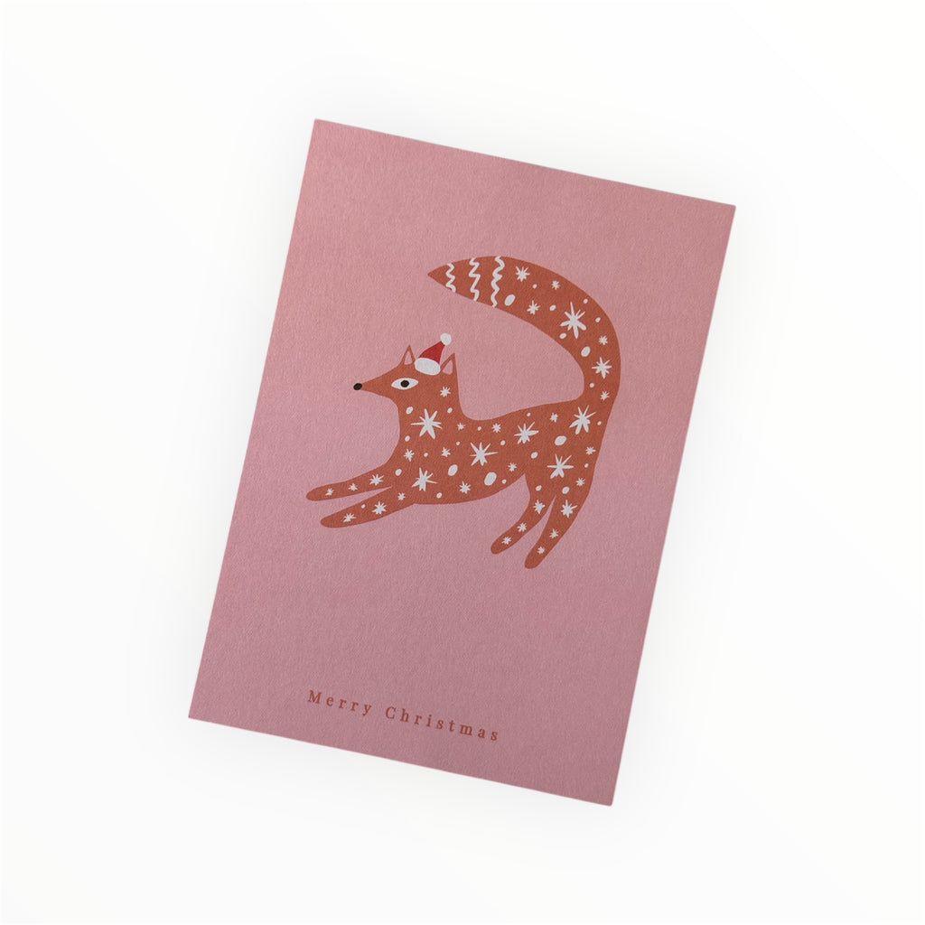 Biglietto auguri natalizio "Merry Christmas"