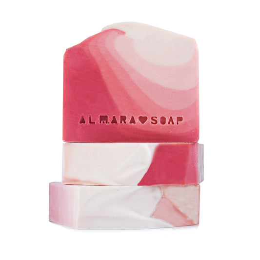 saponetta naturale almara soap pink magnolia shop online piccoli passi green