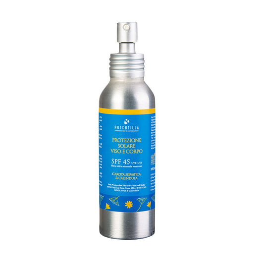 Protezione solare viso e corpo SPF 45 - Potentilla