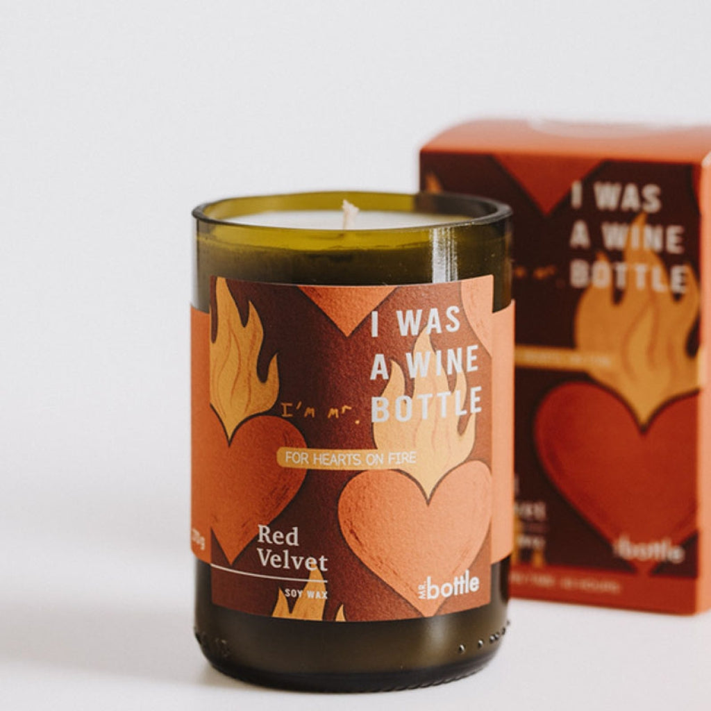 Candela in cera di soia Red Velvet