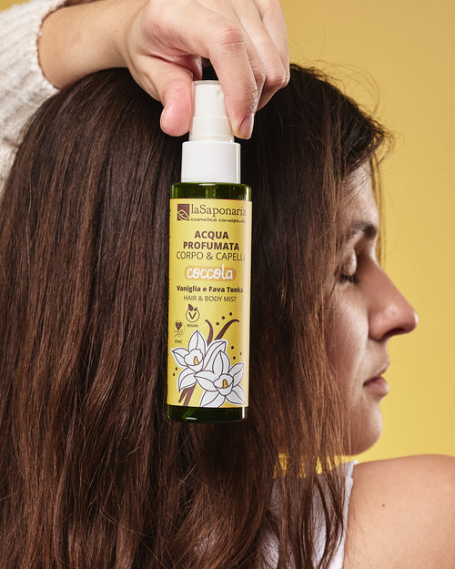 Acqua profumata corpo e capelli Coccola - La Saponaria