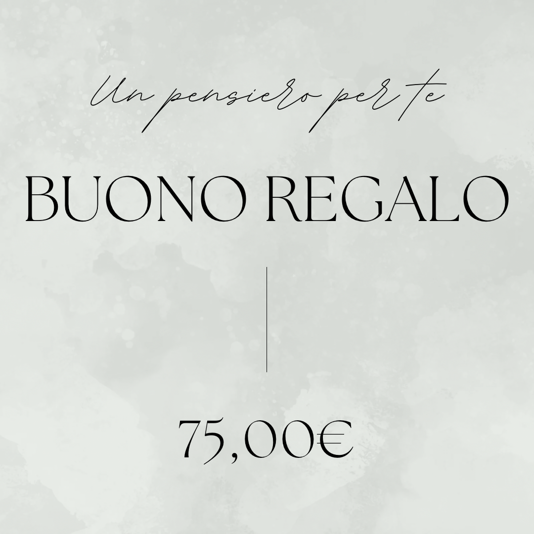 Buono regalo da 75,00€