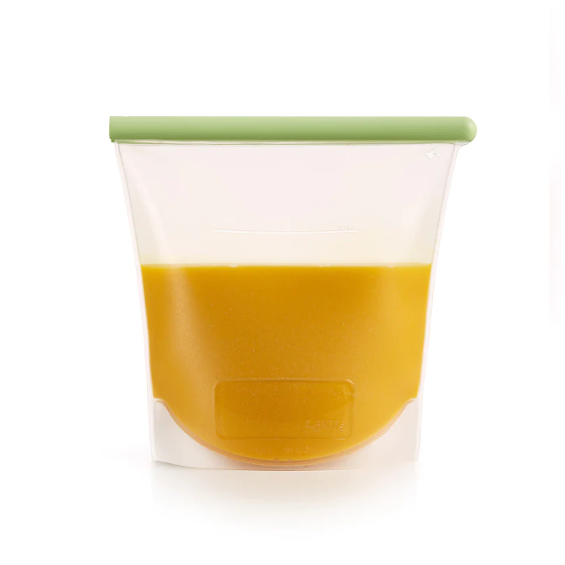 busta per alimenti liquidi silicone lekue