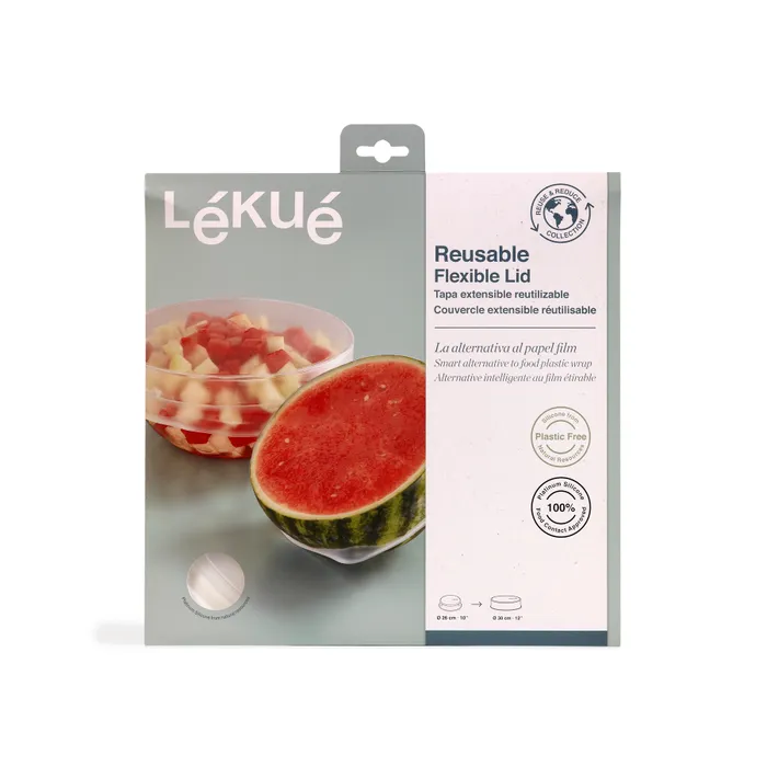 coperchio per alimenti in silicone lekue