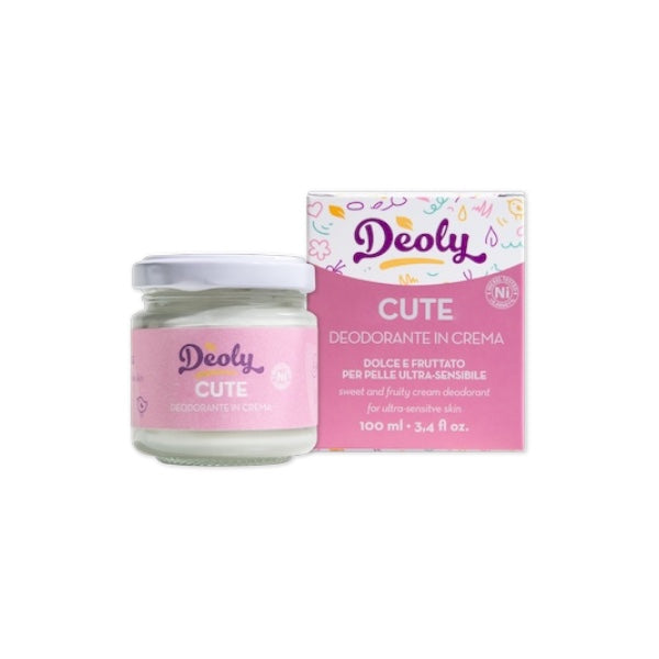 Deodorante in crema Cute (profumazione dolce e fruttata) -  Deoly