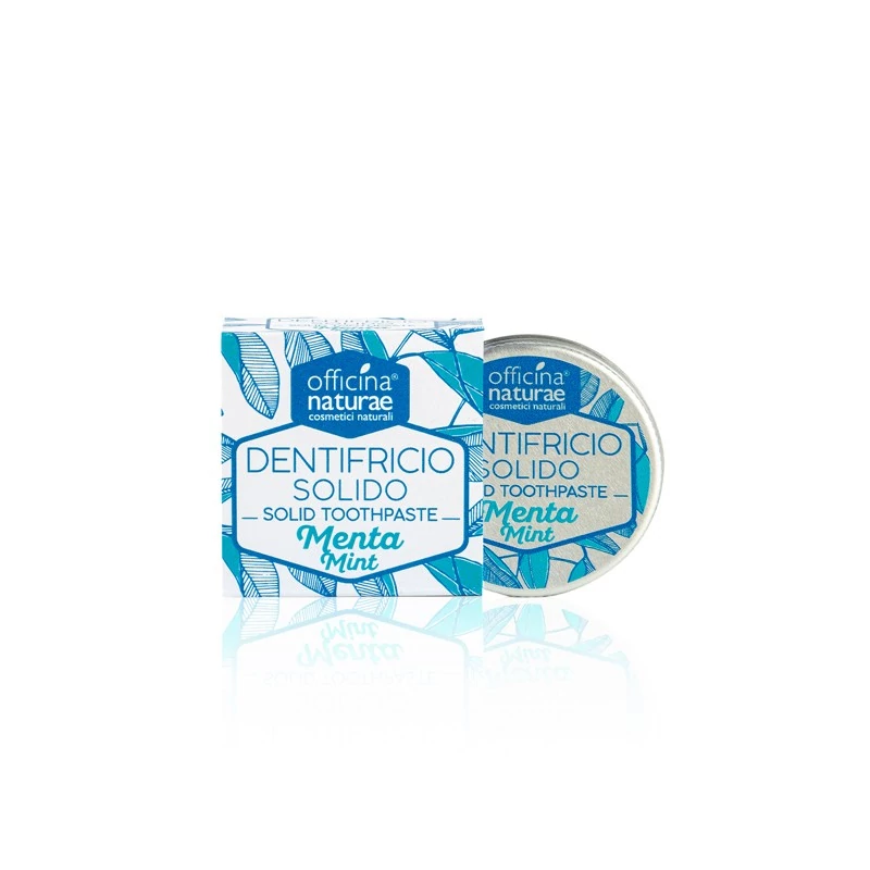 dentifricio in pastiglie menta officina naturae