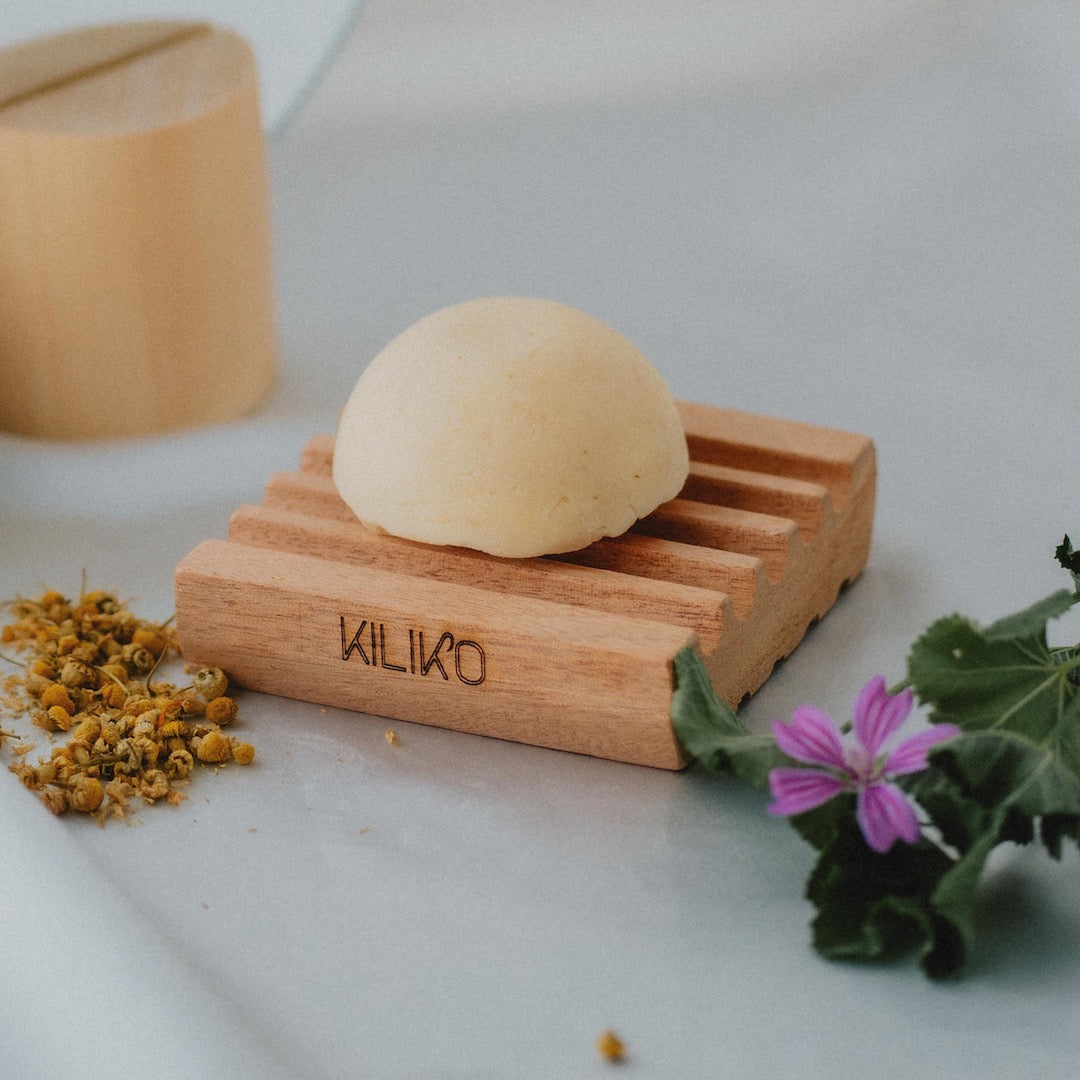 Detergente intimo solido Malva, Olio di Neem e Tea Tree - Kiliko