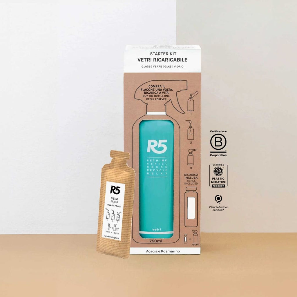 kit detergente vetri concentrato