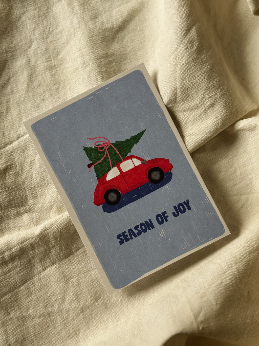 Biglietto auguri natalizio "Season of Joy"