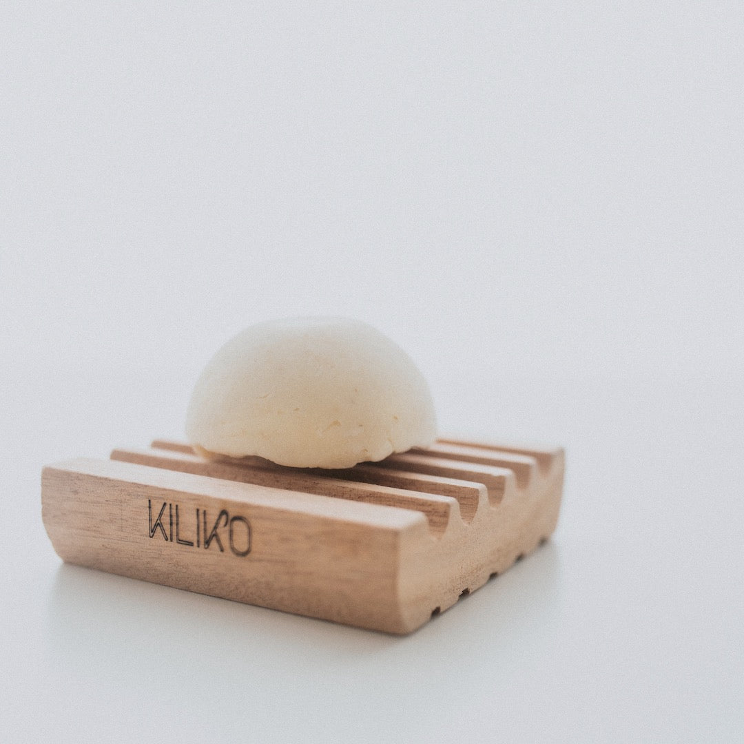 poggiasapone in legno artigianale kiliko
