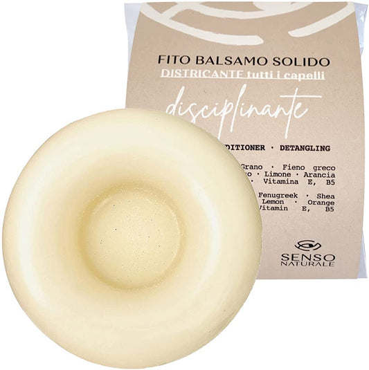 Senso Naturale. Balsamo solido districante per tutti i tipi di capelli.