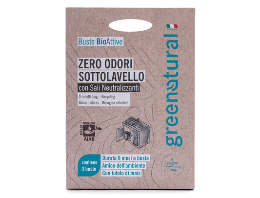 Buste BioAttive ZERO ODORI Sottolavello - Greenatural