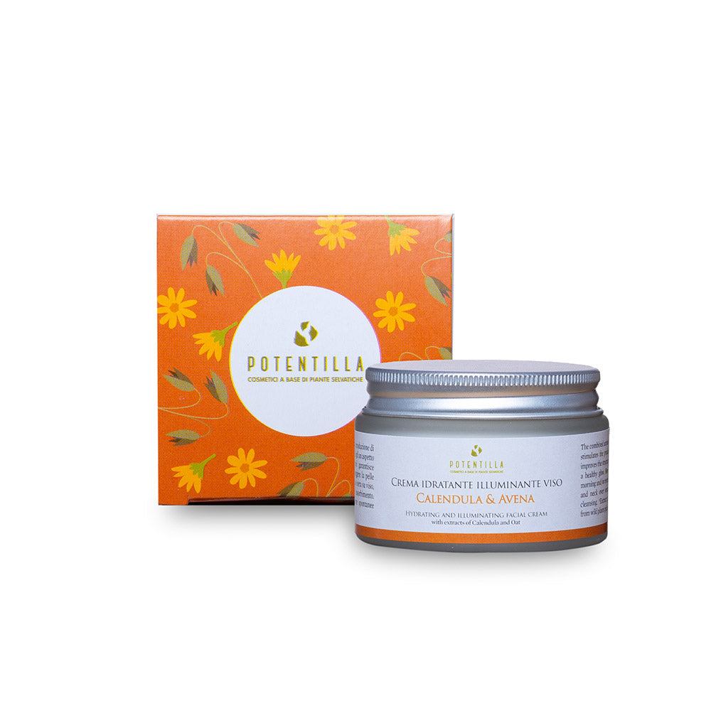 crema viso potentilla idratante illuminante